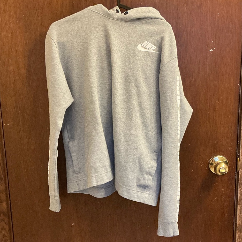 Nike Light Gray Hoodie